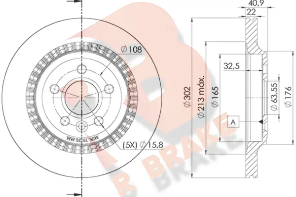 Brake Disc (78RBD27293)