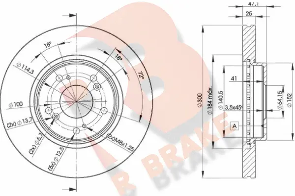 Brake Disc (78RBD25251)