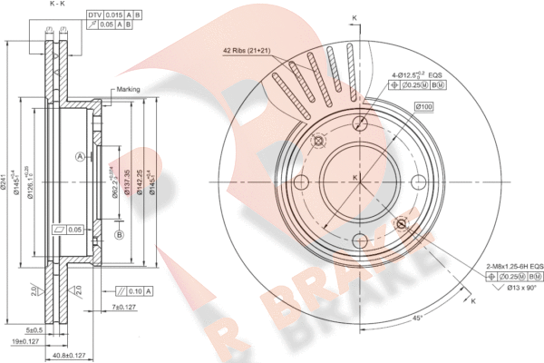 Brake Disc (78RBD20570)