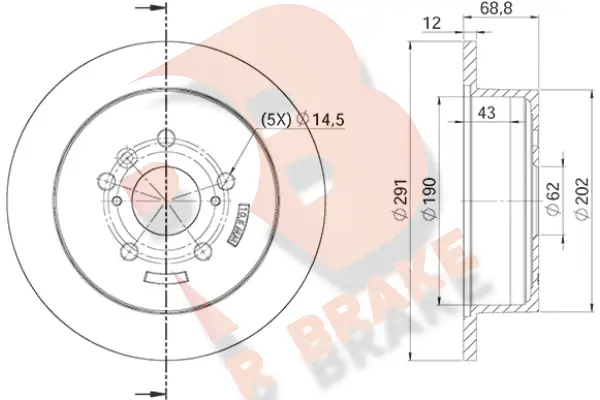 Brake Disc (78RBD24126)