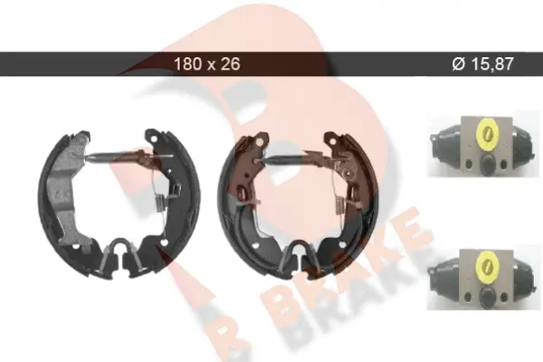 Brake Shoe Set (79RBKT0035)