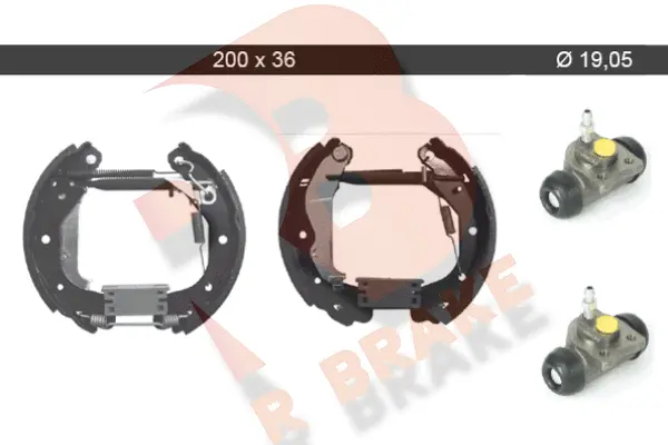Brake Shoe Set (79RBKT0090)