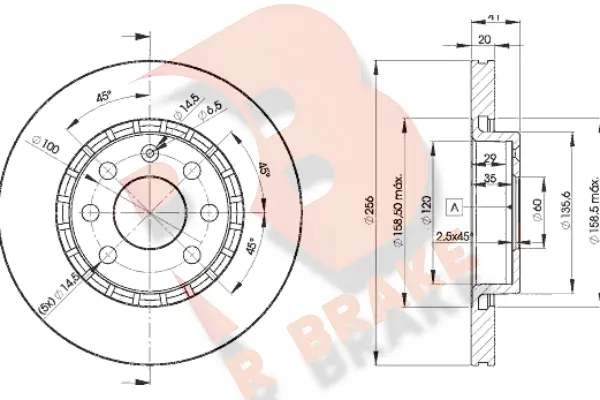 Brake Disc (78RBD29046)