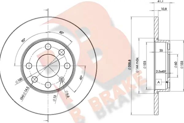Brake Disc (78RBD29058)