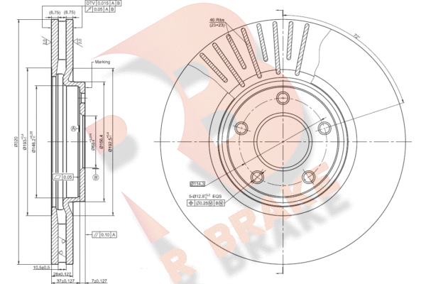 Brake Disc (78RBD22059)