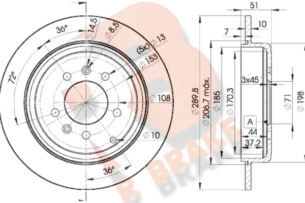 Brake Disc (78RBD24686)