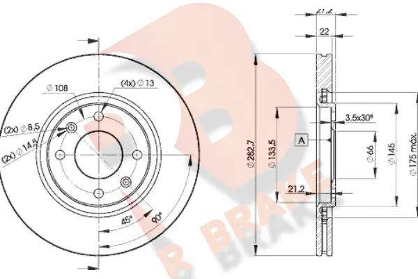Brake Disc (78RBD27810)