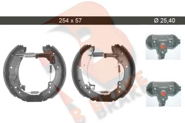 Brake Shoe Set (79RBKT0078)