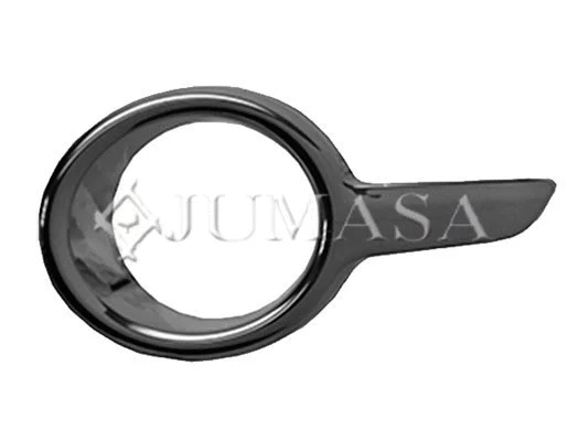 Frame, front fog light