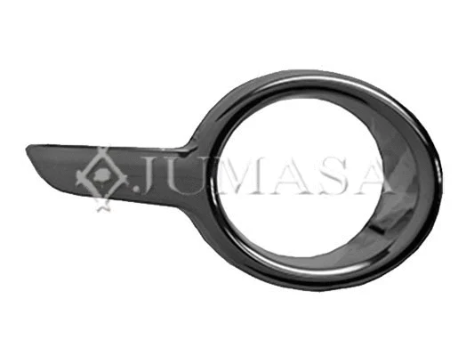 Frame, front fog light