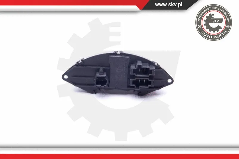 Resistor, interior blower