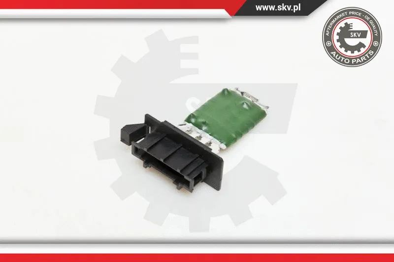 Resistor, interior blower