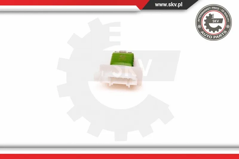 Resistor, interior blower