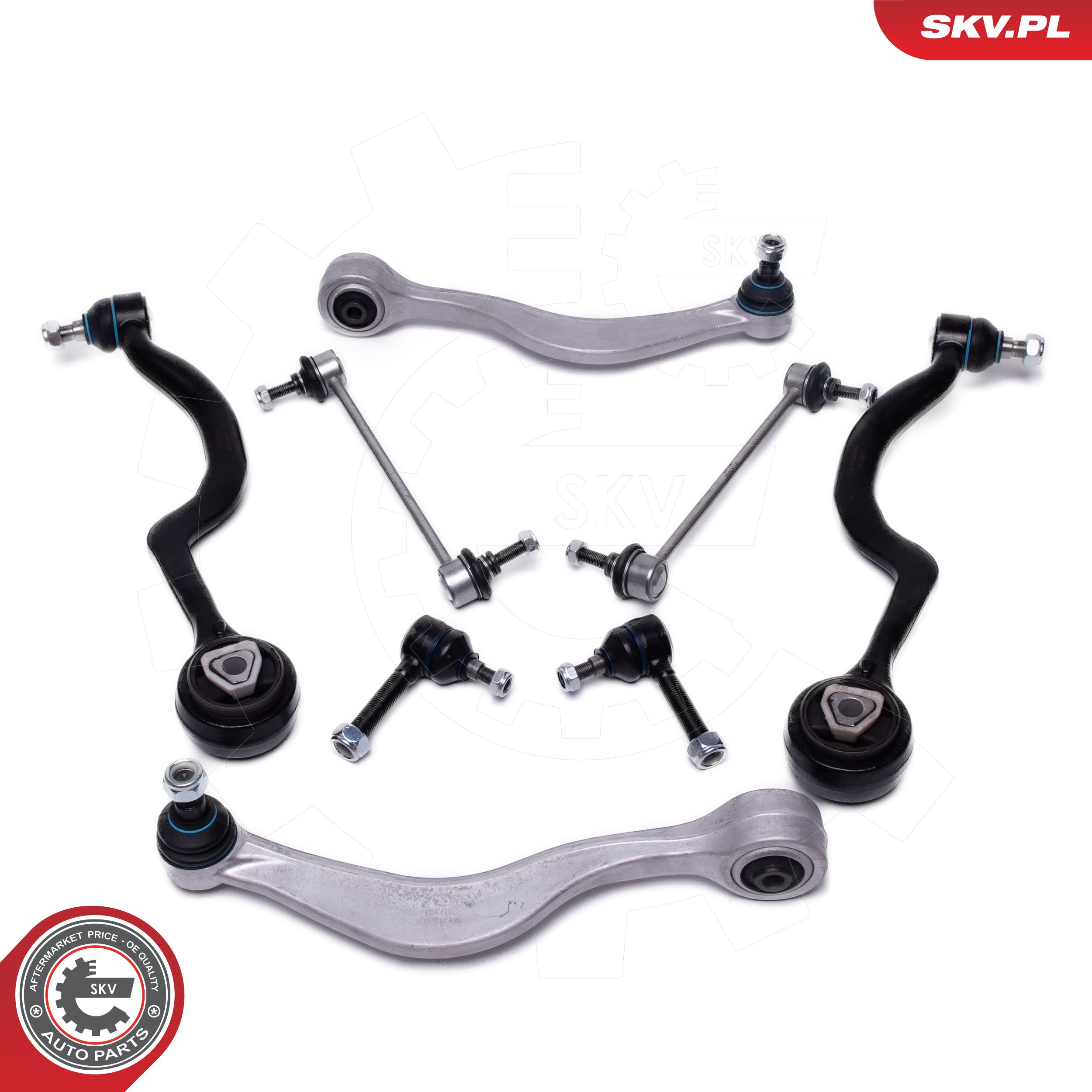Control/Trailing Arm Kit, wheel suspension