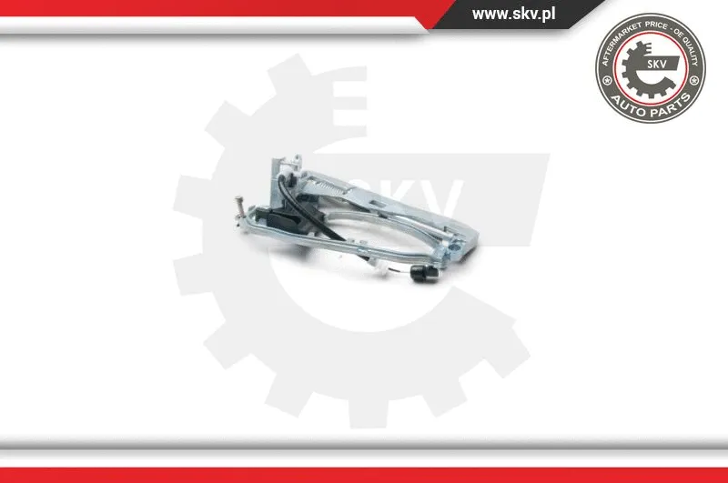 Frame, exterior door handle