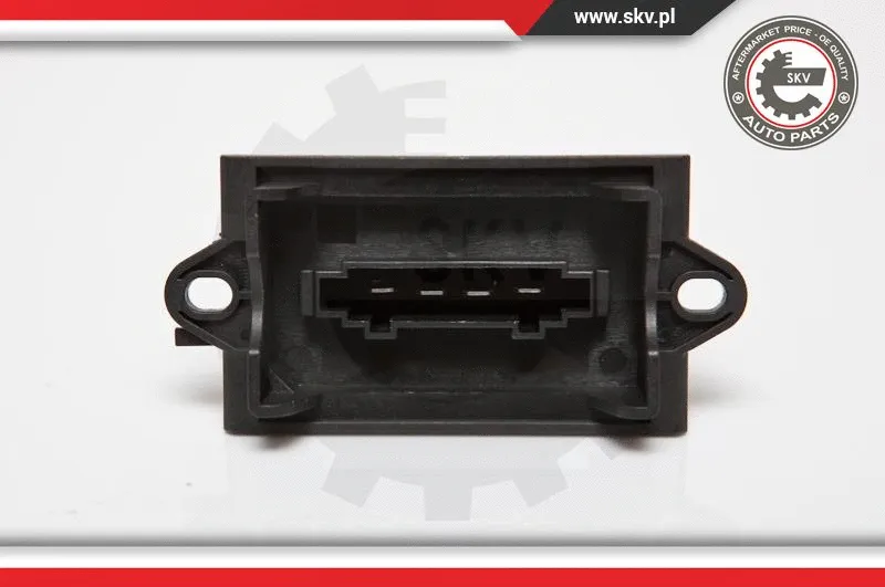 Resistor, interior blower