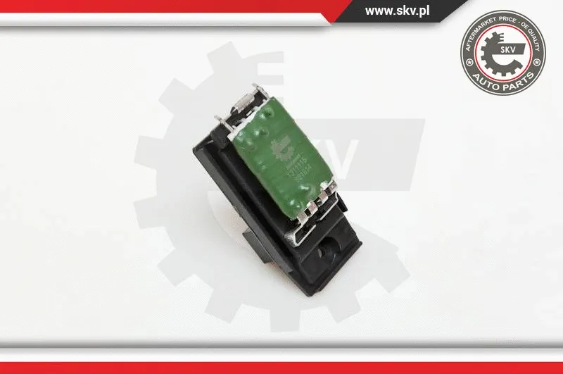 Resistor, interior blower