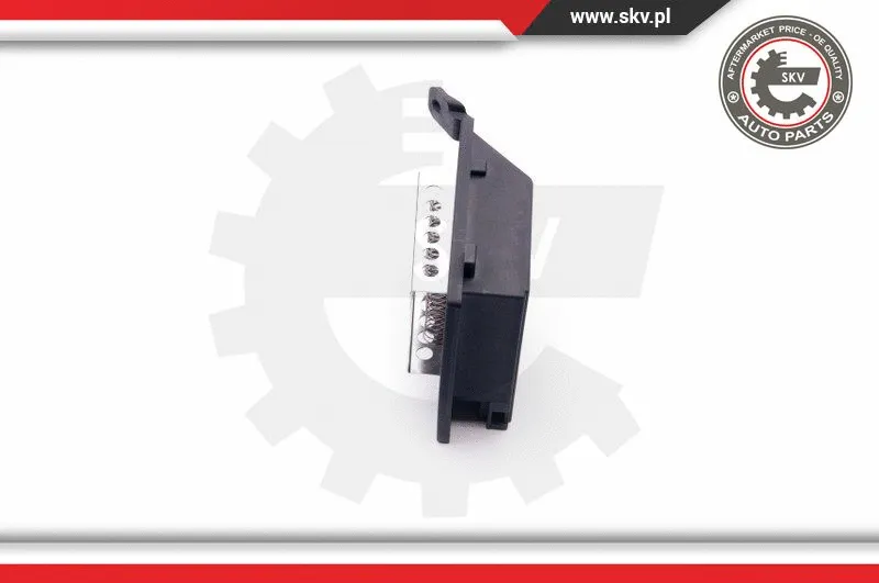 Resistor, interior blower