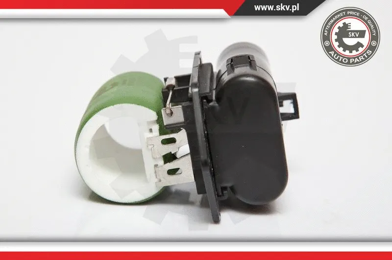 Resistor, interior blower