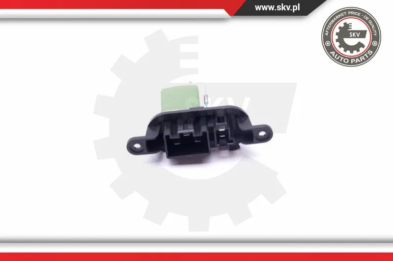 Resistor, interior blower