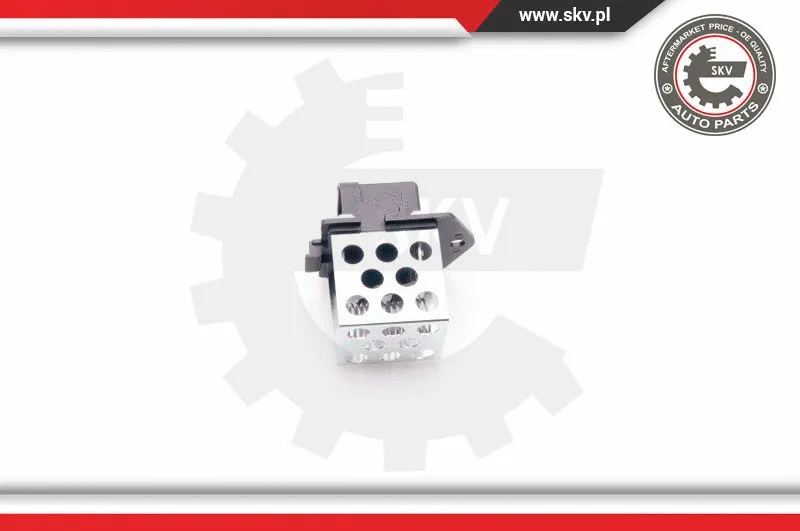 Resistor, interior blower