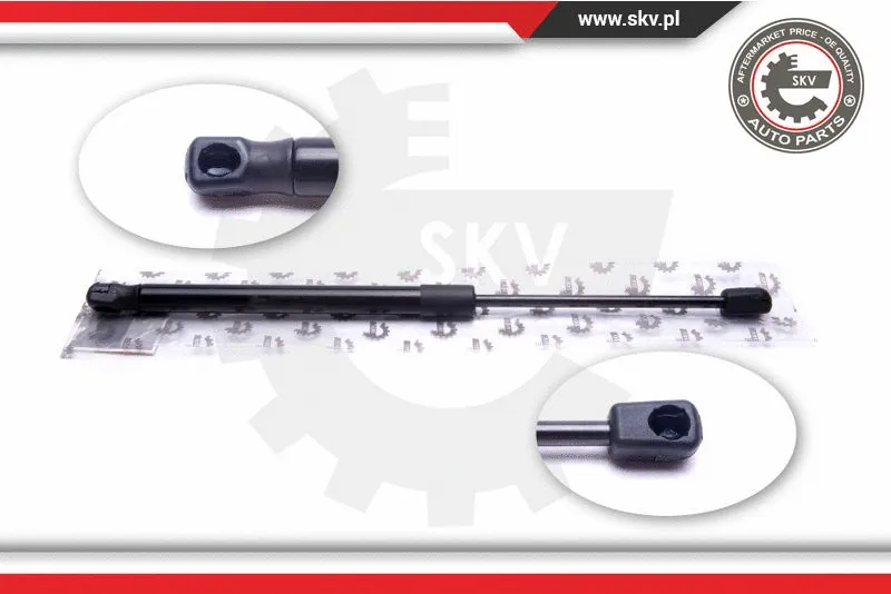Gas Spring, rear window