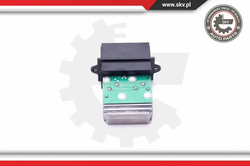 Resistor, interior blower