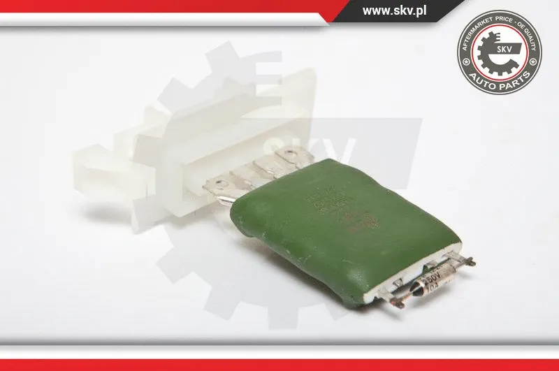 Resistor, interior blower