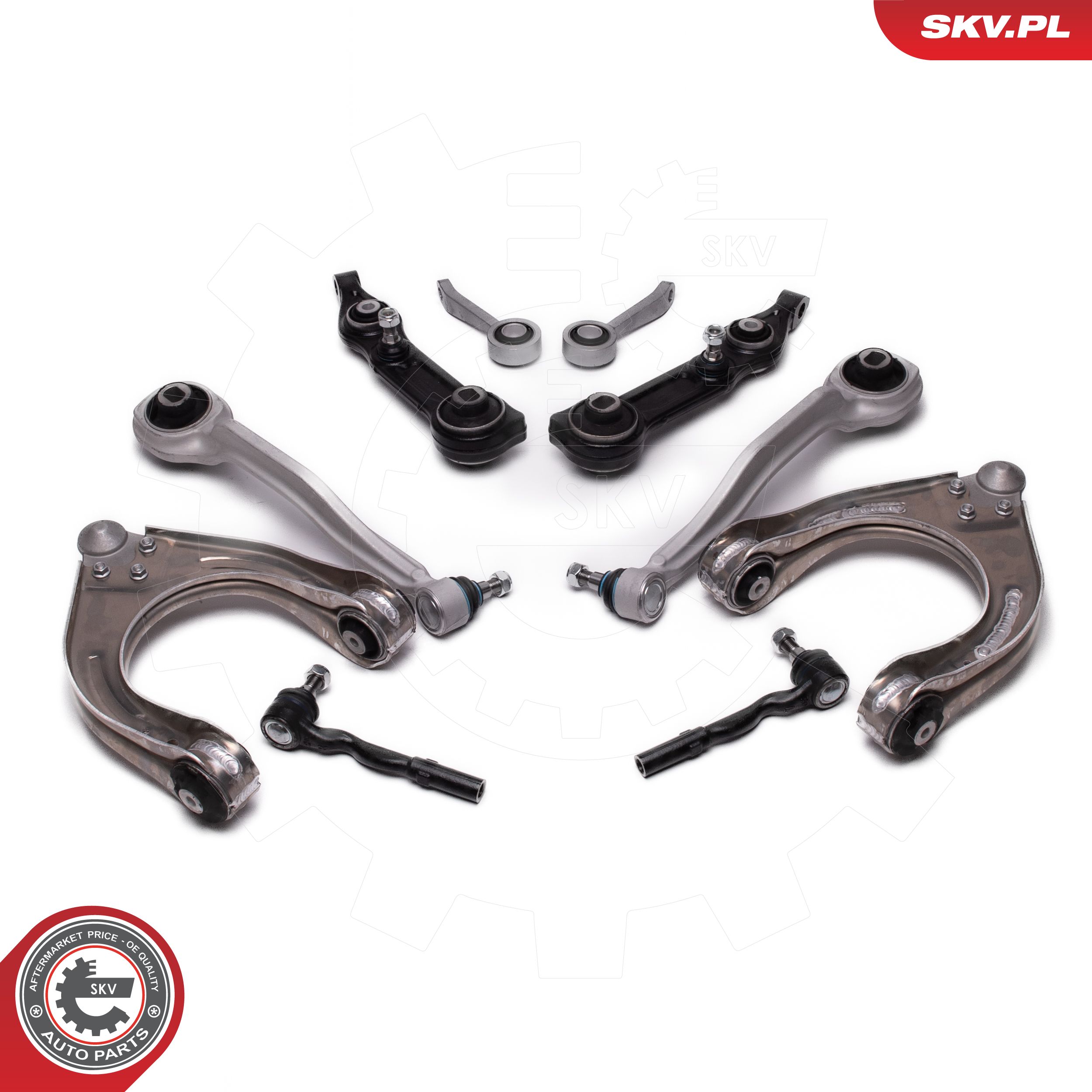 Control/Trailing Arm Kit, wheel suspension