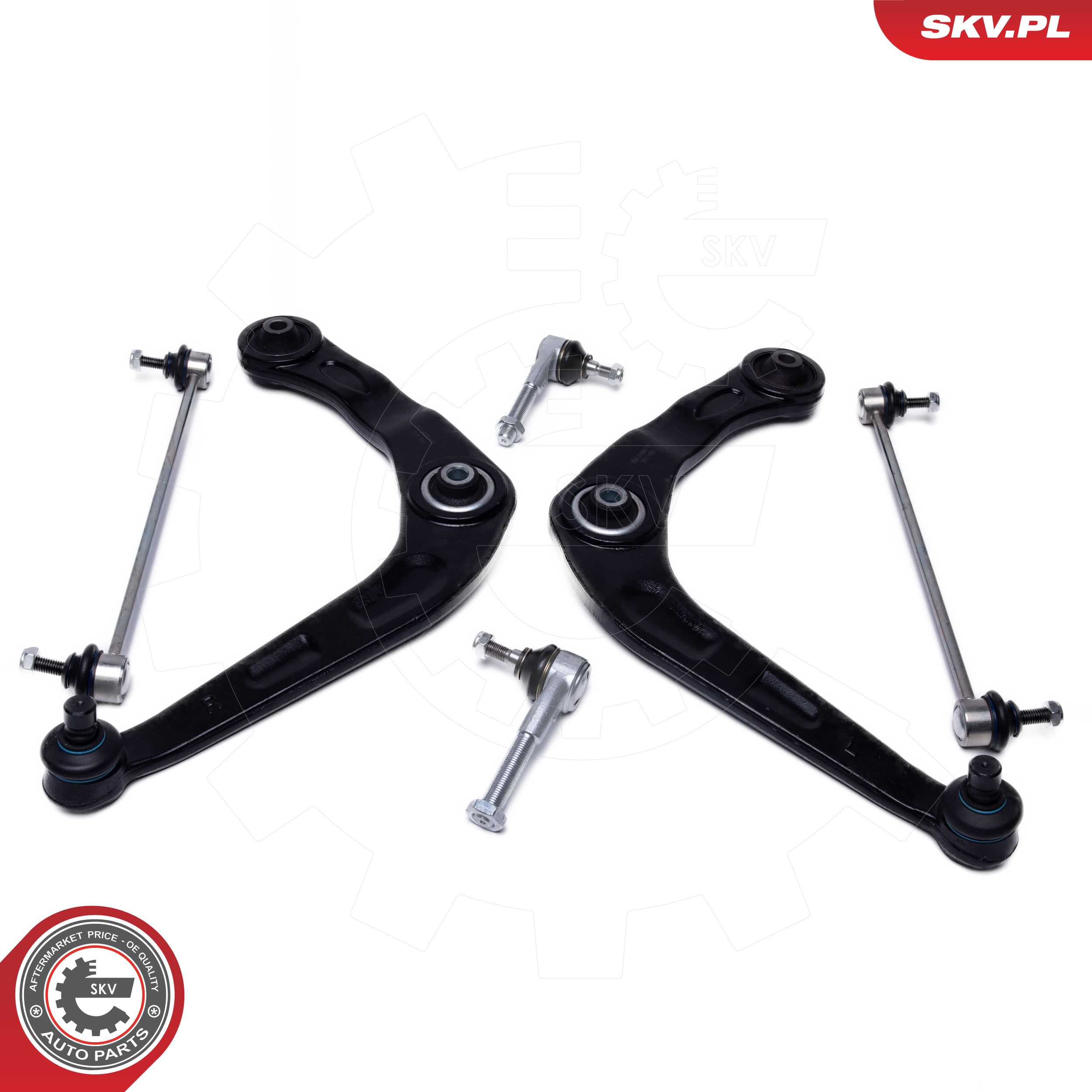 Control/Trailing Arm Kit, wheel suspension