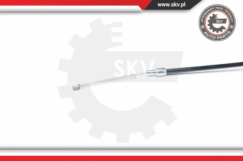 Cable Pull, parking brake (25SKV566)