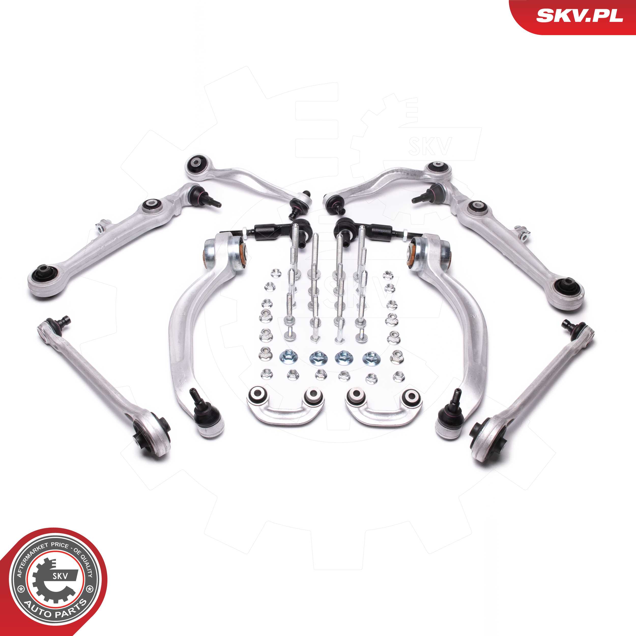 Control/Trailing Arm Kit, wheel suspension