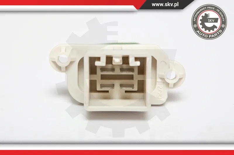 Resistor, interior blower