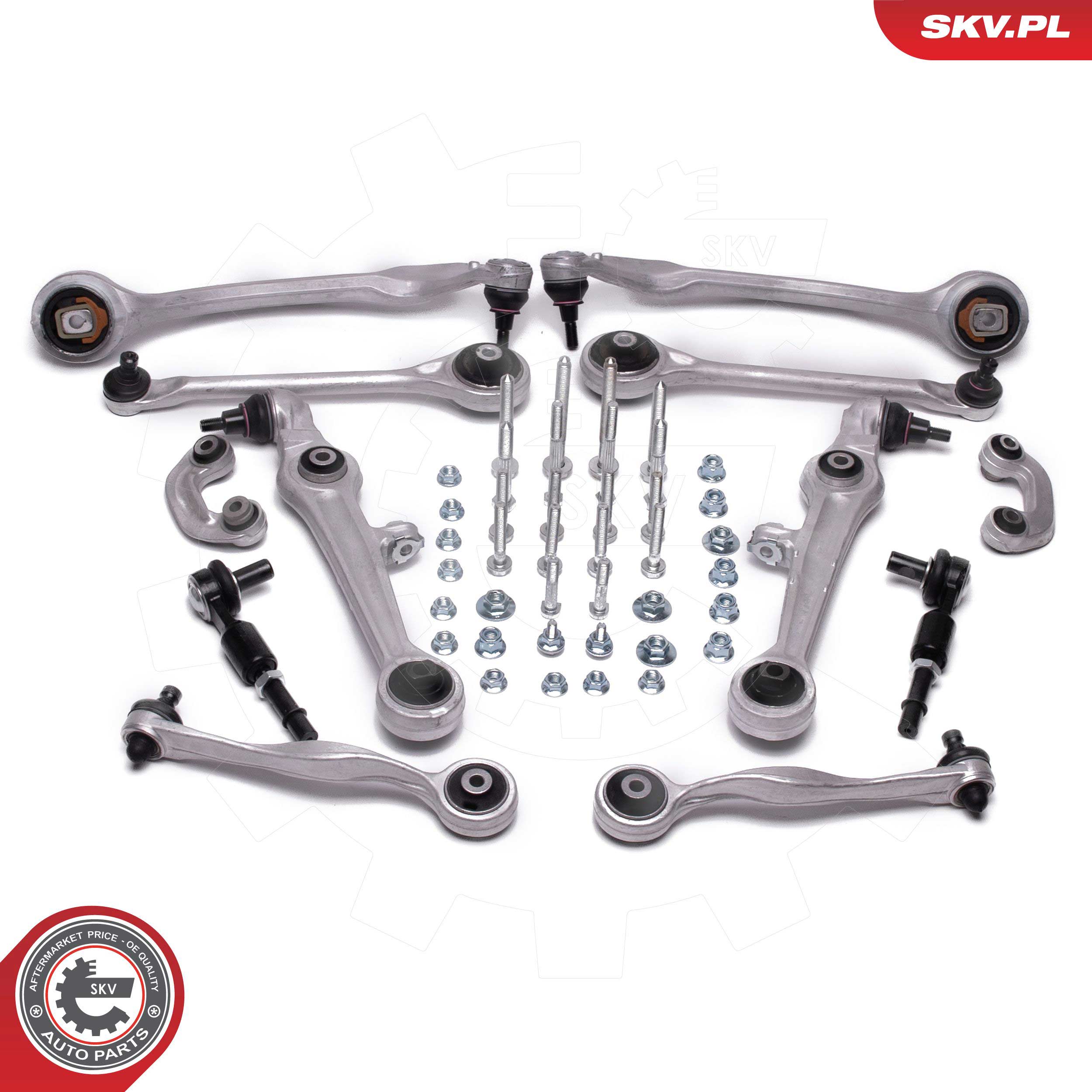 Control/Trailing Arm Kit, wheel suspension