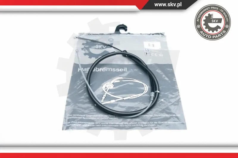 Cable Pull, parking brake (25SKV836)