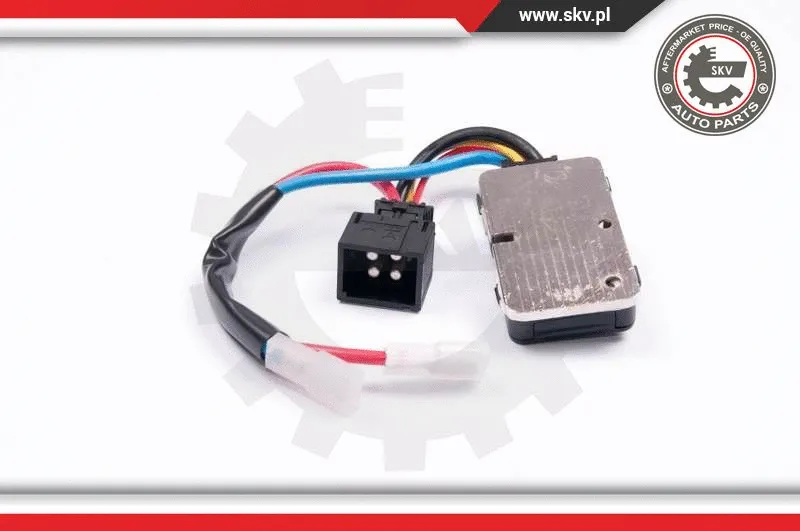 Resistor, interior blower