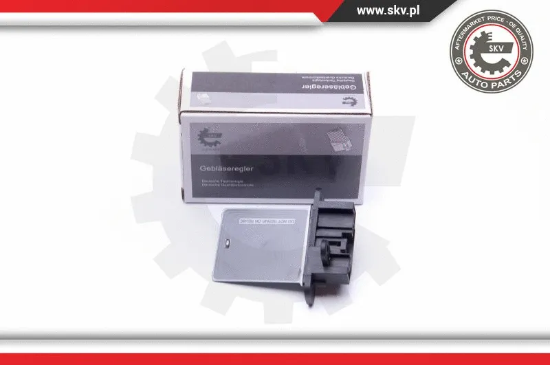 Resistor, interior blower