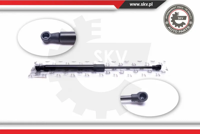 Gas Spring, rear window