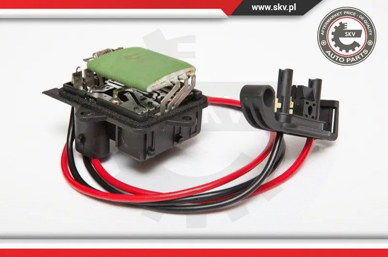 Resistor, interior blower