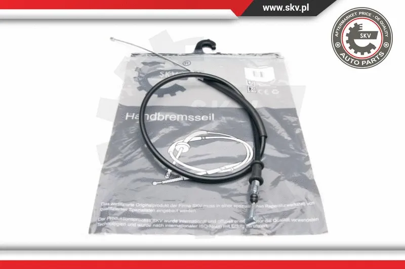 Cable Pull, parking brake (25SKV136)
