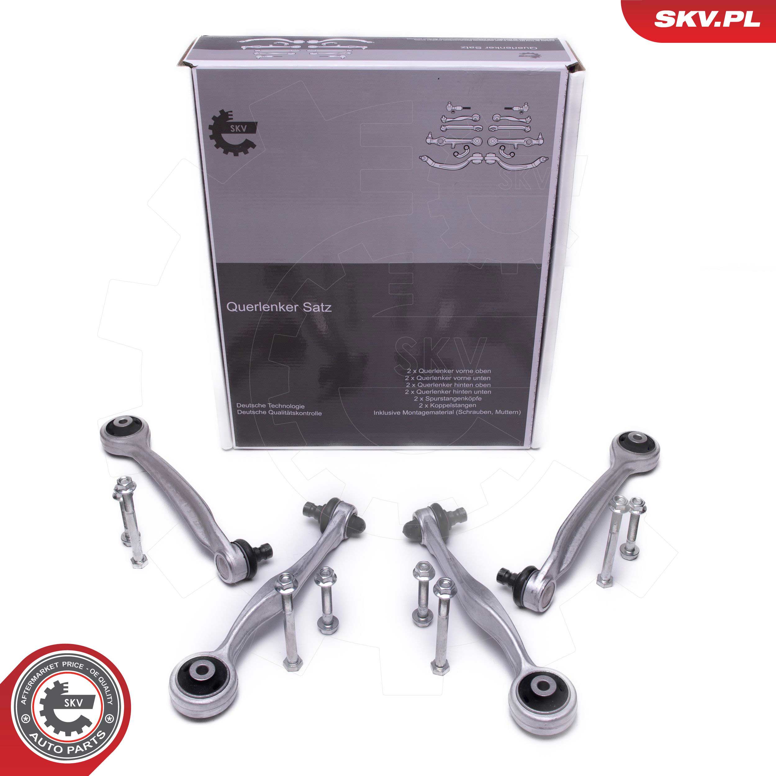 Control/Trailing Arm Kit, wheel suspension (04SKV770)