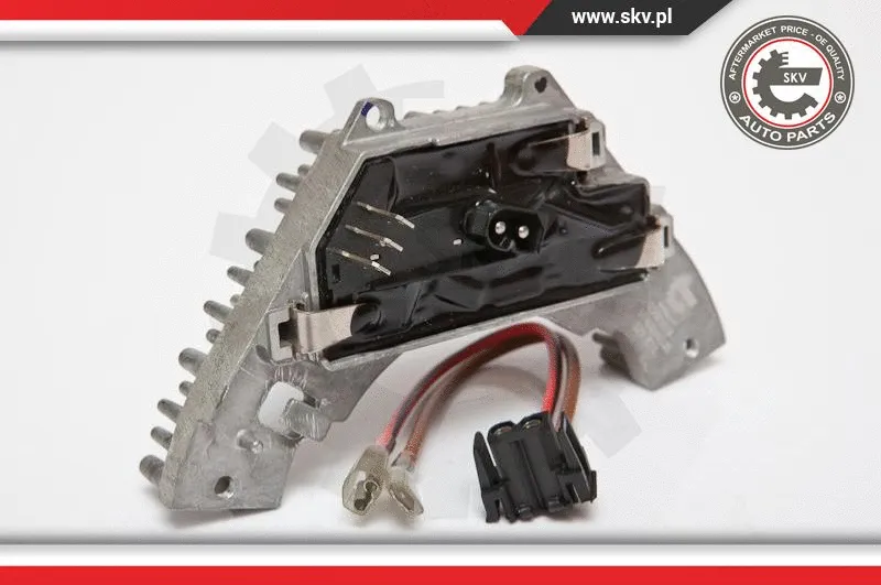 Resistor, interior blower