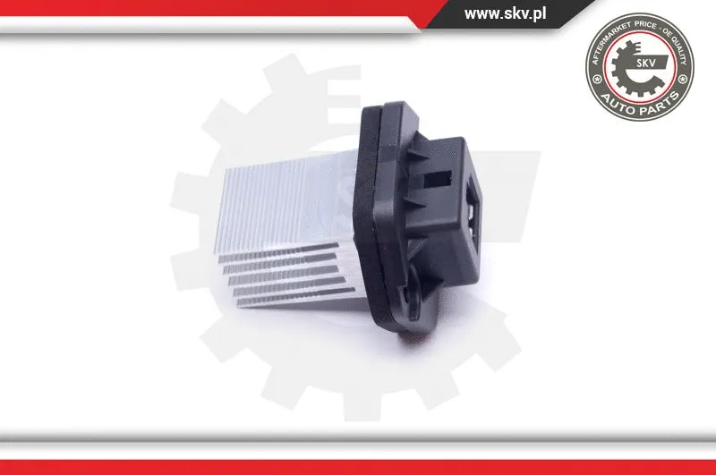 Resistor, interior blower