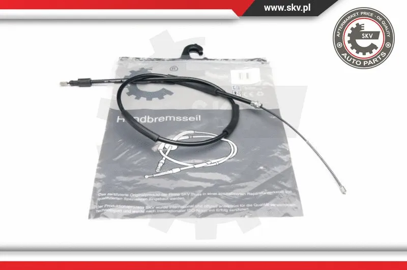 Cable Pull, parking brake (25SKV204)