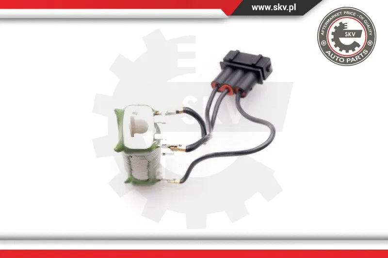 Resistor, interior blower