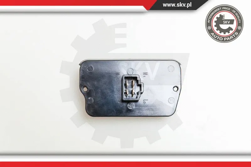 Resistor, interior blower