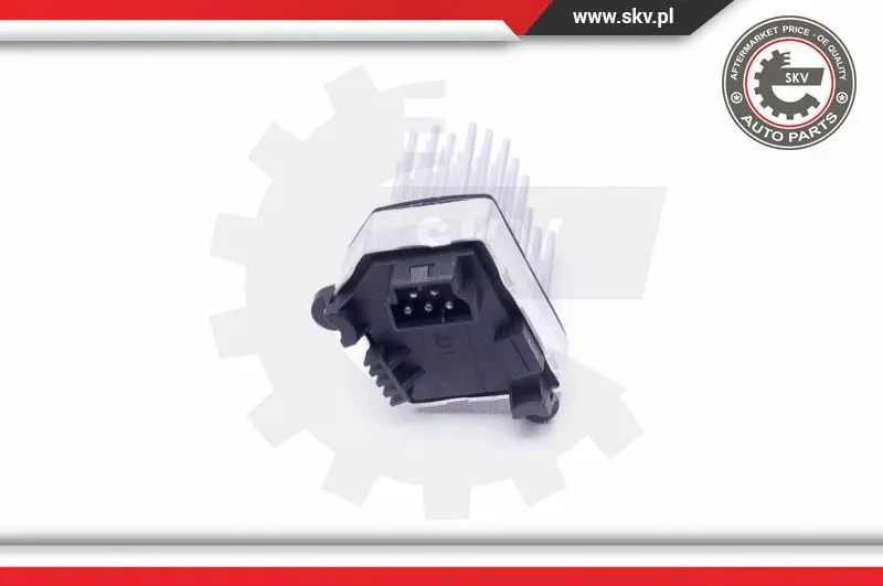 Resistor, interior blower