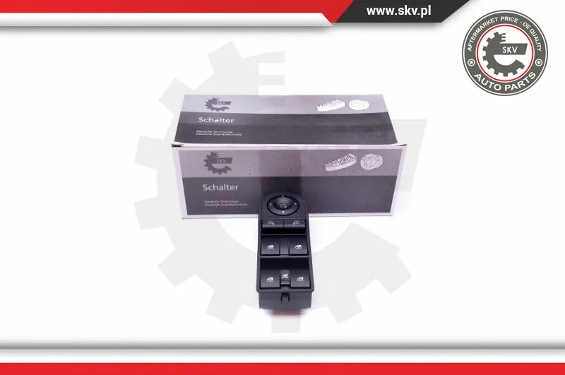 Switch, window regulator (37SKV115)