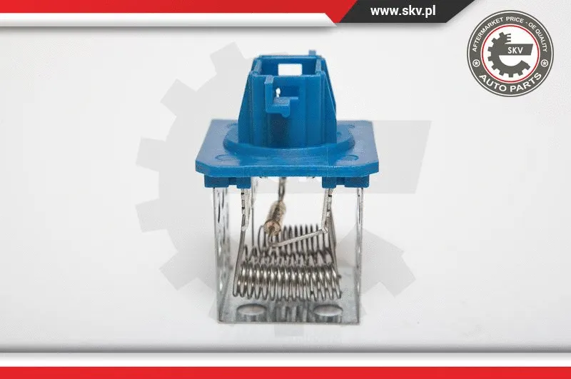 Resistor, interior blower