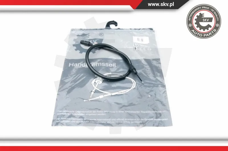 Cable Pull, parking brake (25SKV896)